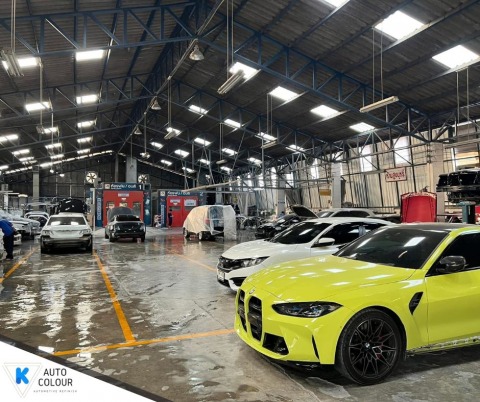 ซ่อมสีรถยุโรปแบบไม่โป๊ว